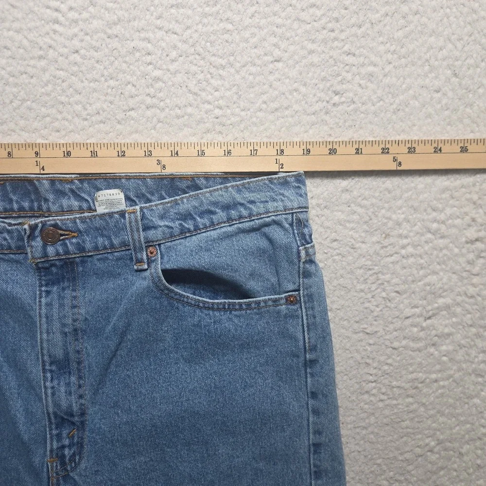 Vintage 90s Levis 505 Jeans Mens 38x31 Blue Regular Fit Straight Leg Made in USA